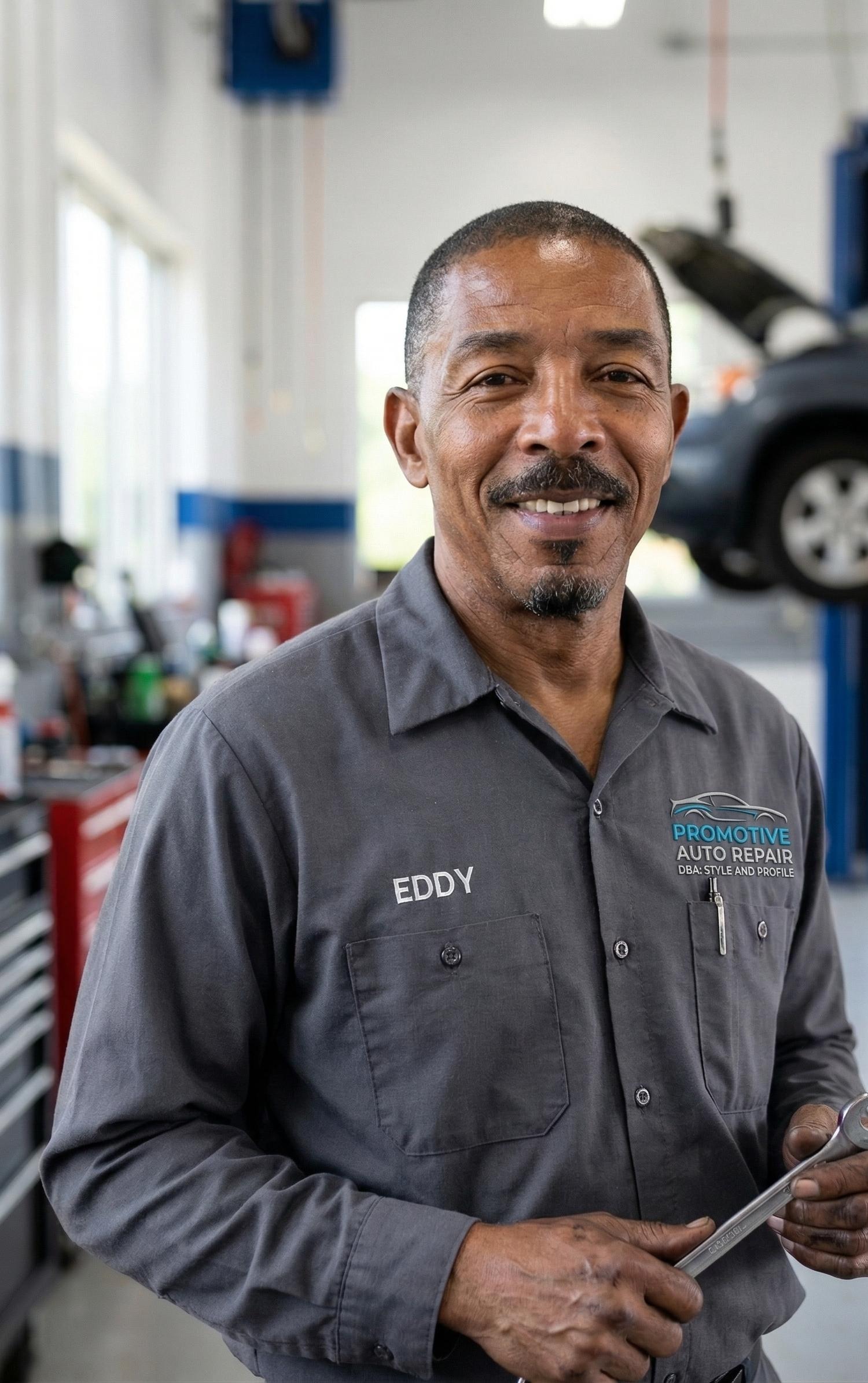Eddy, owner and head mechanic at Promotive (formerly Style-N-Profile), Forest Park GA